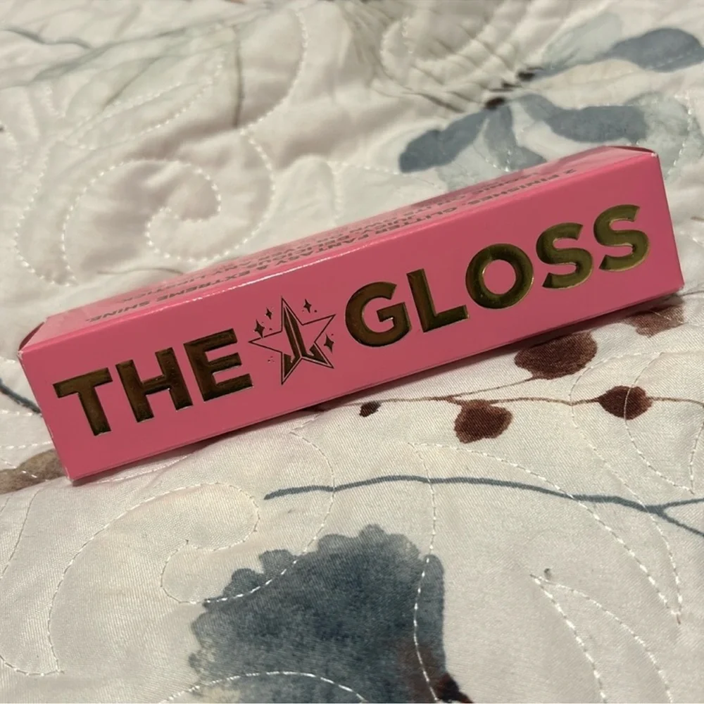 Jeffree Star The Star Gloss Lip Gloss in Color SEQUIN GLASS NIB